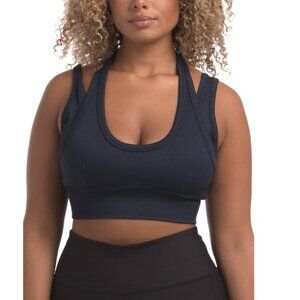 90 DEGREE BY REFLEX Abyss Seamless Double Layer Rib Bra With Cups